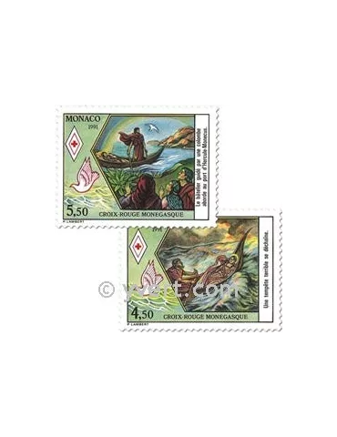 n° 1797/1798 -  Timbre Monaco Poste