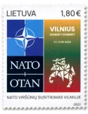n° 1203 - Timbre LITUANIE Poste