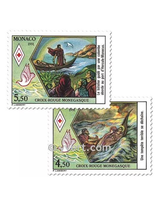 n° 1797/1798 -  Timbre Monaco Poste