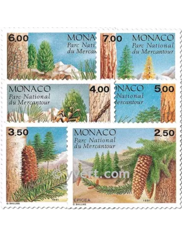 n° 1799/1804 -  Timbre Monaco Poste 2