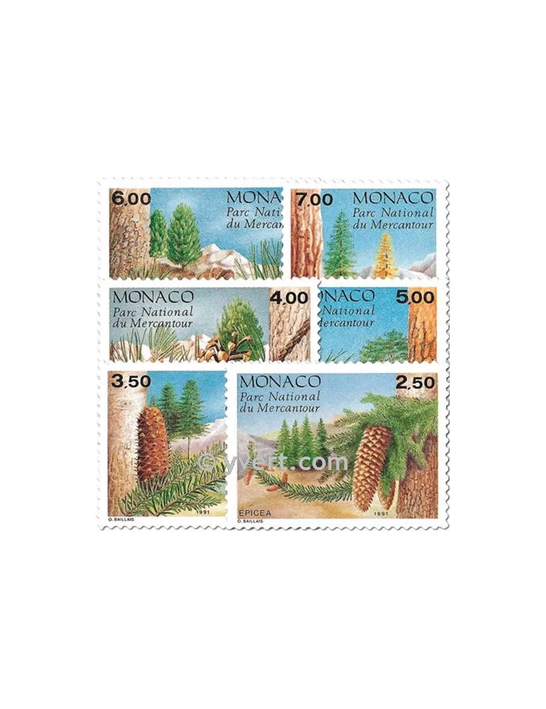 n° 1799/1804 -  Timbre Monaco Poste