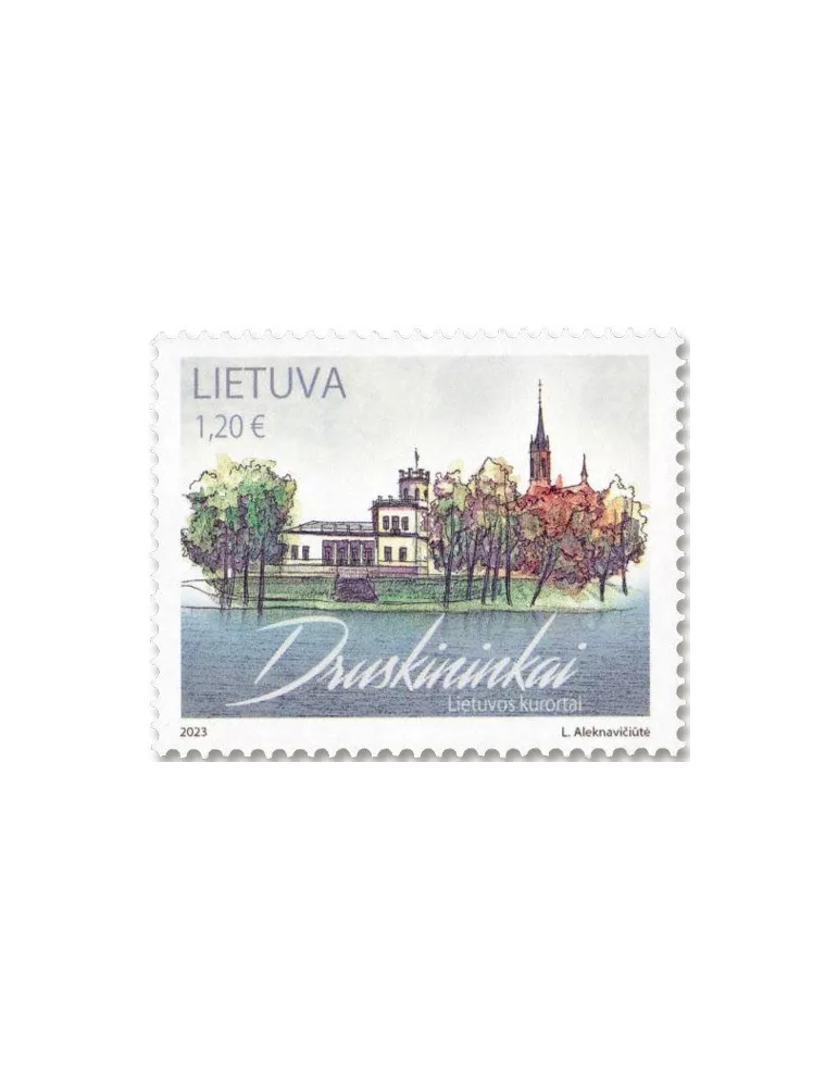 n° 1205 - Timbre LITUANIE Poste