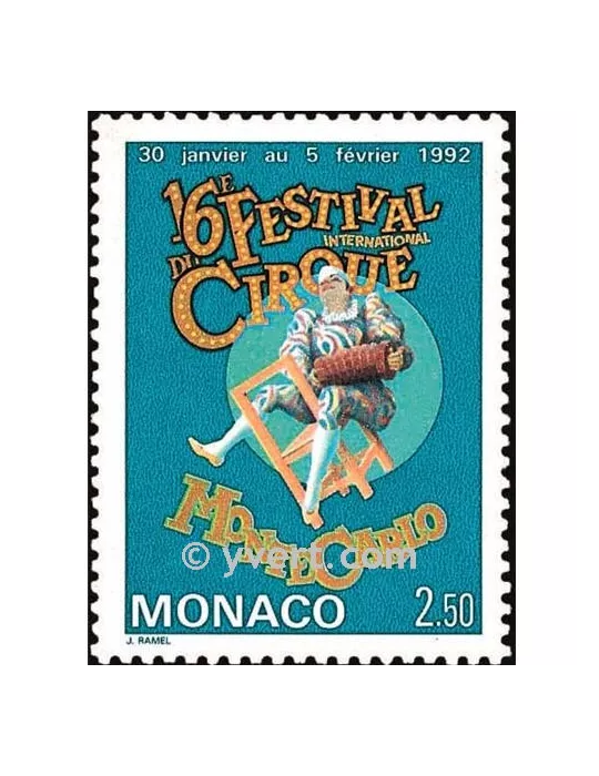 n° 1810 -  Timbre Monaco Poste