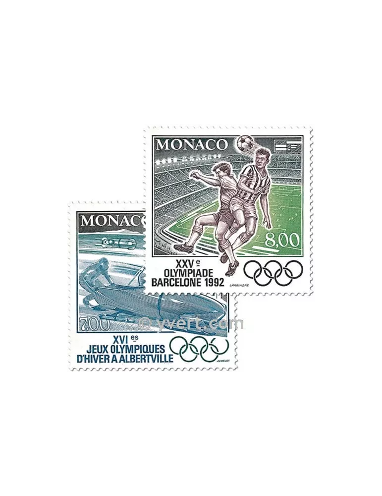 n° 1811/1812 -  Timbre Monaco Poste