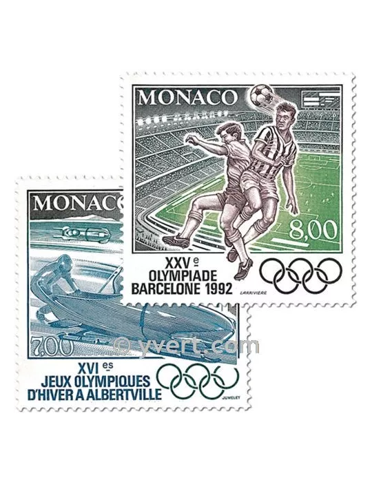 n° 1811/1812 -  Timbre Monaco Poste