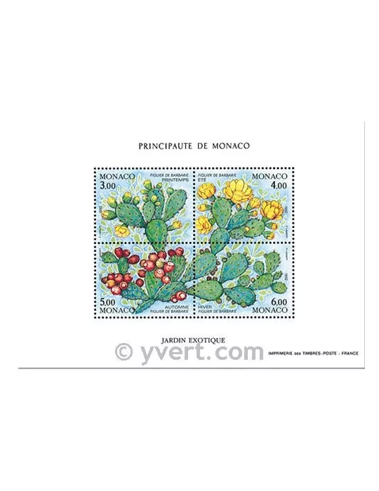 n° 1817/1820 (BF 55) -  Timbre Monaco Poste