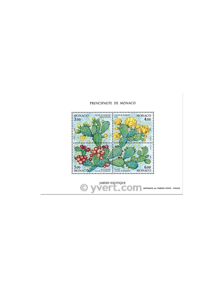 n° 1817/1820 (BF 55) -  Timbre Monaco Poste
