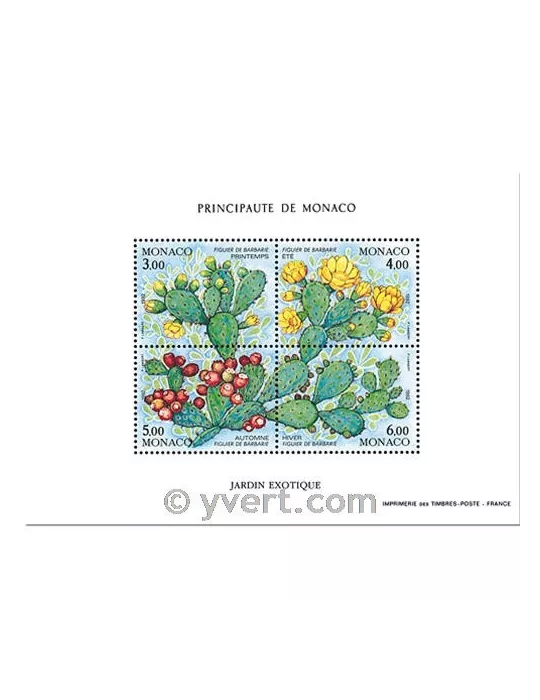 n° 1817/1820 (BF 55) -  Timbre Monaco Poste