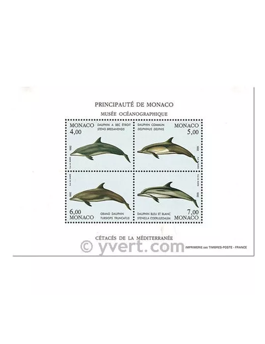 n° 1821/1824 (BF 56) -  Timbre Monaco Poste