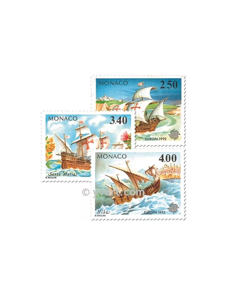 n° 1825/1827 -  Timbre Monaco Poste