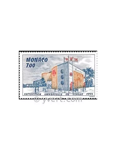 n° 1828 -  Timbre Monaco Poste