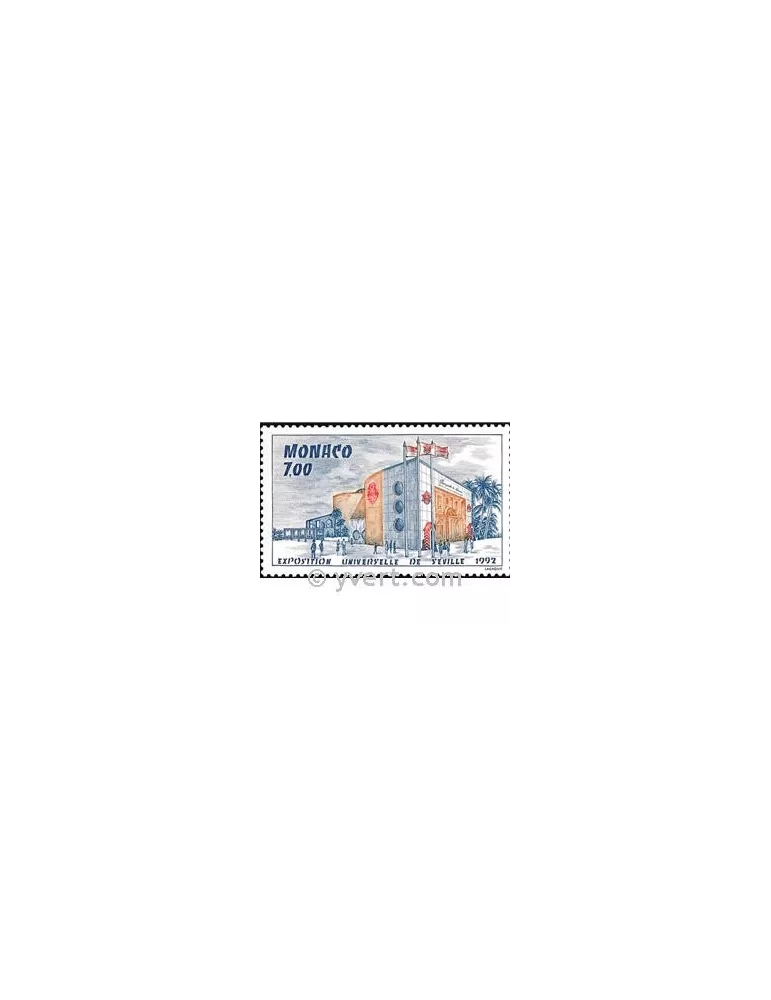 n° 1828 -  Timbre Monaco Poste