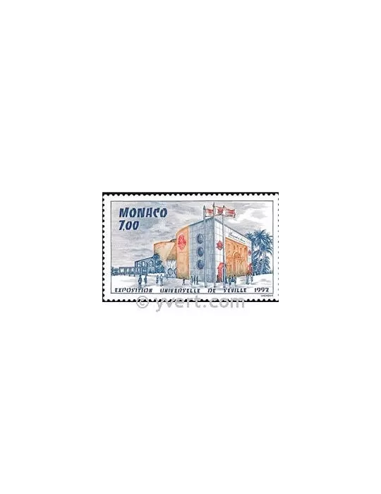 n° 1828 -  Timbre Monaco Poste