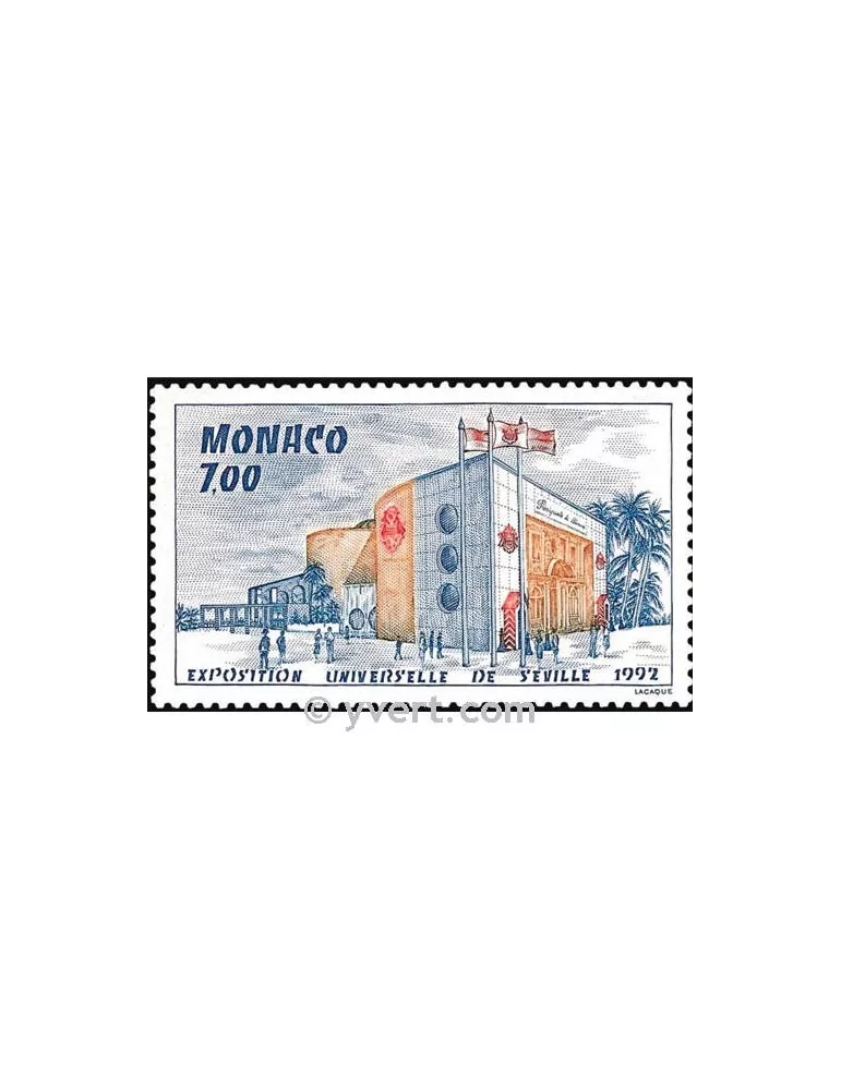n° 1828 -  Timbre Monaco Poste