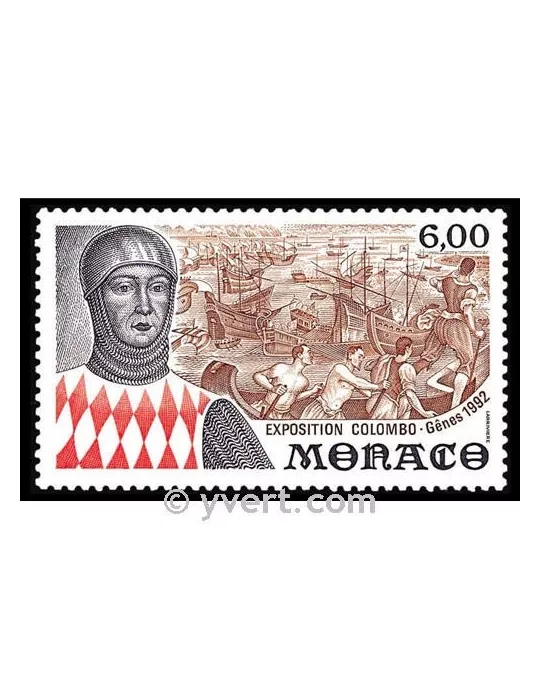 n° 1829 -  Timbre Monaco Poste
