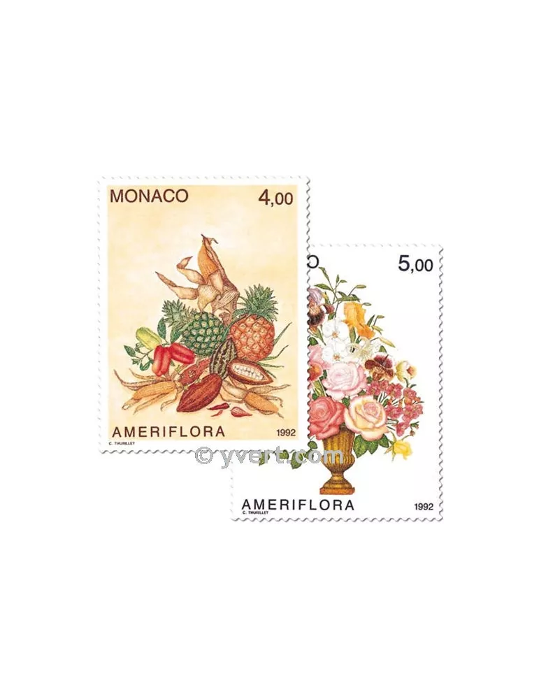 n° 1830/1831 -  Timbre Monaco Poste