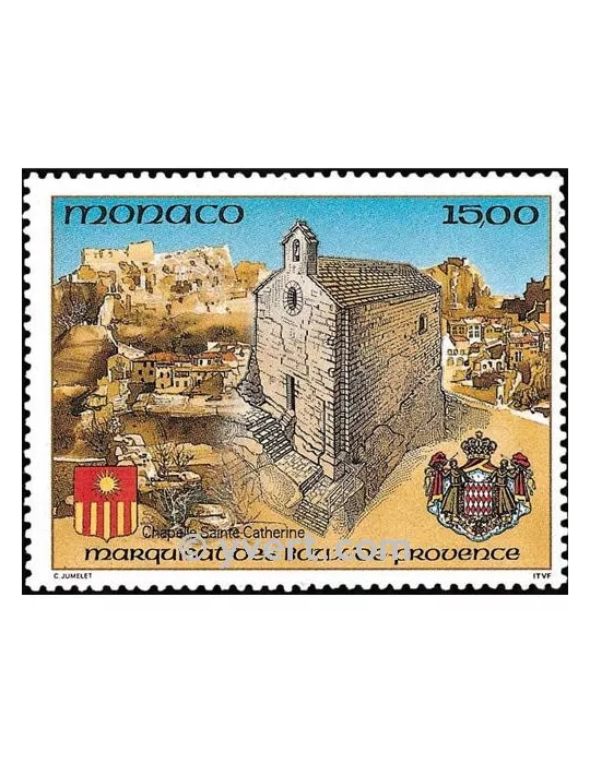 n° 1841 -  Timbre Monaco Poste
