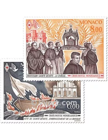 n° 1842/1843 -  Timbre Monaco Poste 2