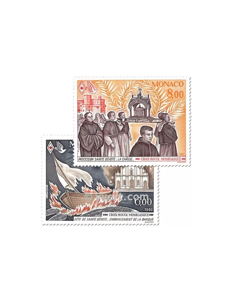 n° 1842/1843 -  Timbre Monaco Poste