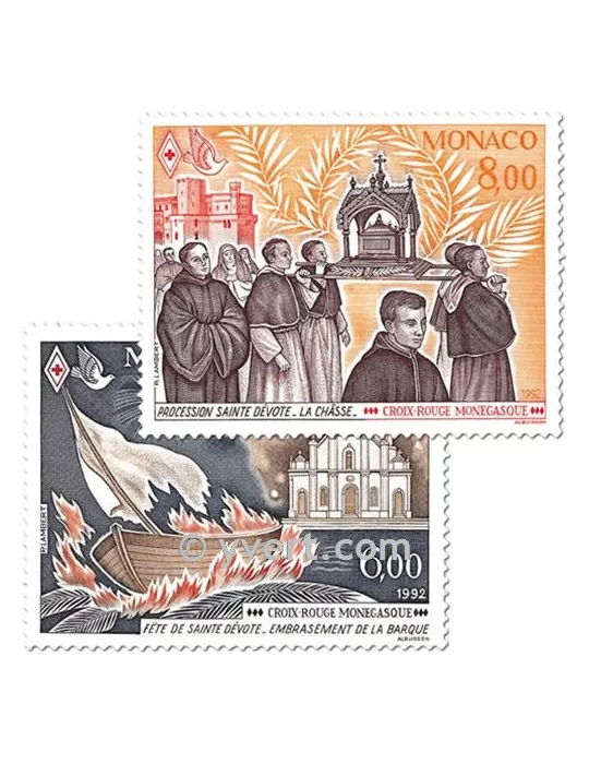 n° 1842/1843 -  Timbre Monaco Poste