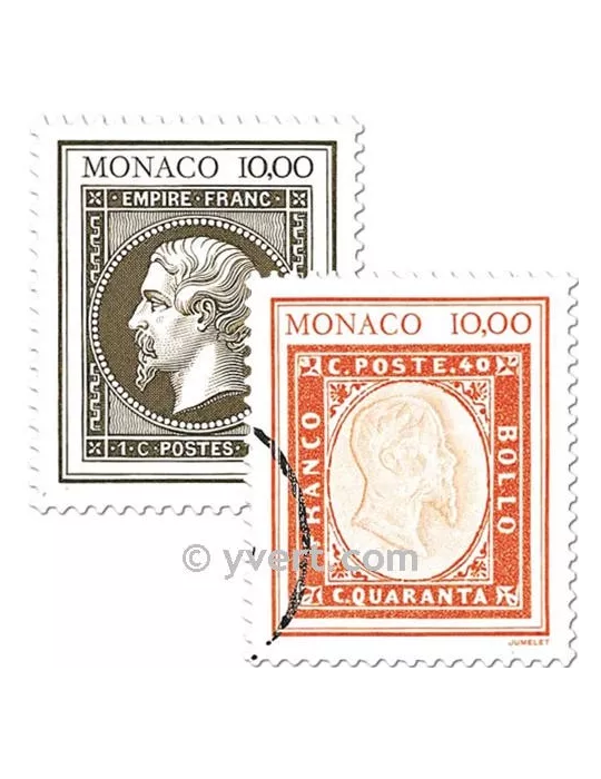 n° 1844/1845 (BF 58) -  Timbre Monaco Poste