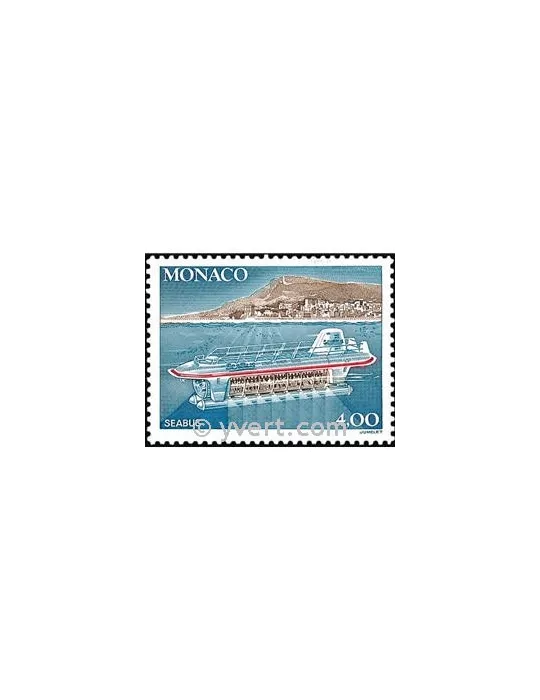 n° 1852 -  Timbre Monaco Poste