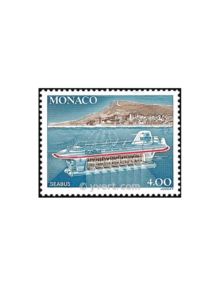 n° 1852 -  Timbre Monaco Poste