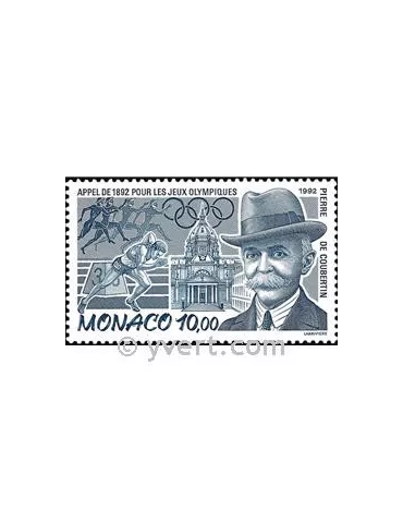 n° 1853 -  Timbre Monaco Poste