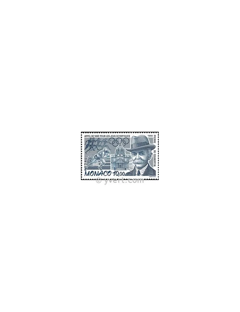 n° 1853 -  Timbre Monaco Poste