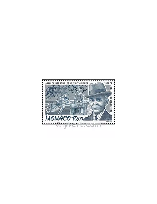 n° 1853 -  Timbre Monaco Poste