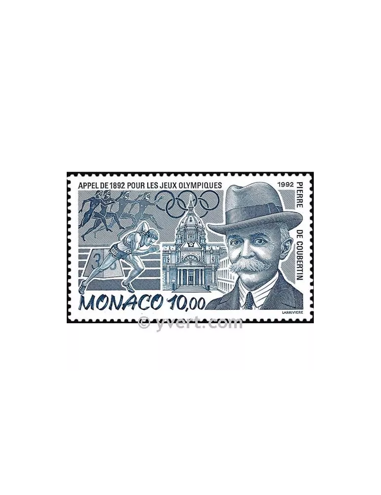 n° 1853 -  Timbre Monaco Poste