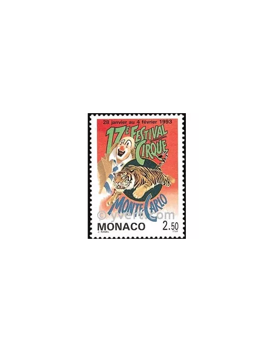n° 1854 -  Timbre Monaco Poste