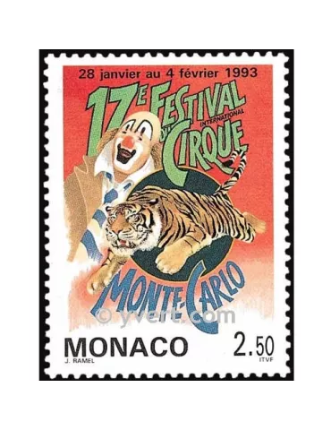 n° 1854 -  Timbre Monaco Poste 2
