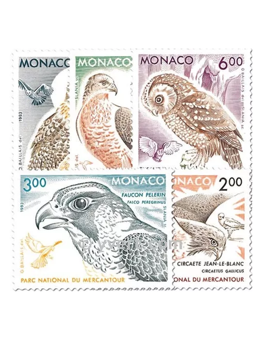 n° 1855/1859 -  Timbre Monaco Poste