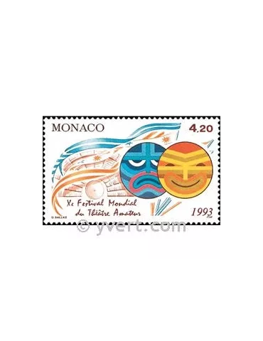 n° 1869 -  Timbre Monaco Poste