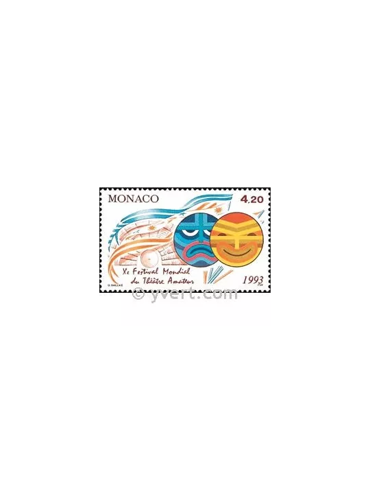 n° 1869 -  Timbre Monaco Poste