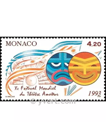 n° 1869 -  Timbre Monaco Poste 2