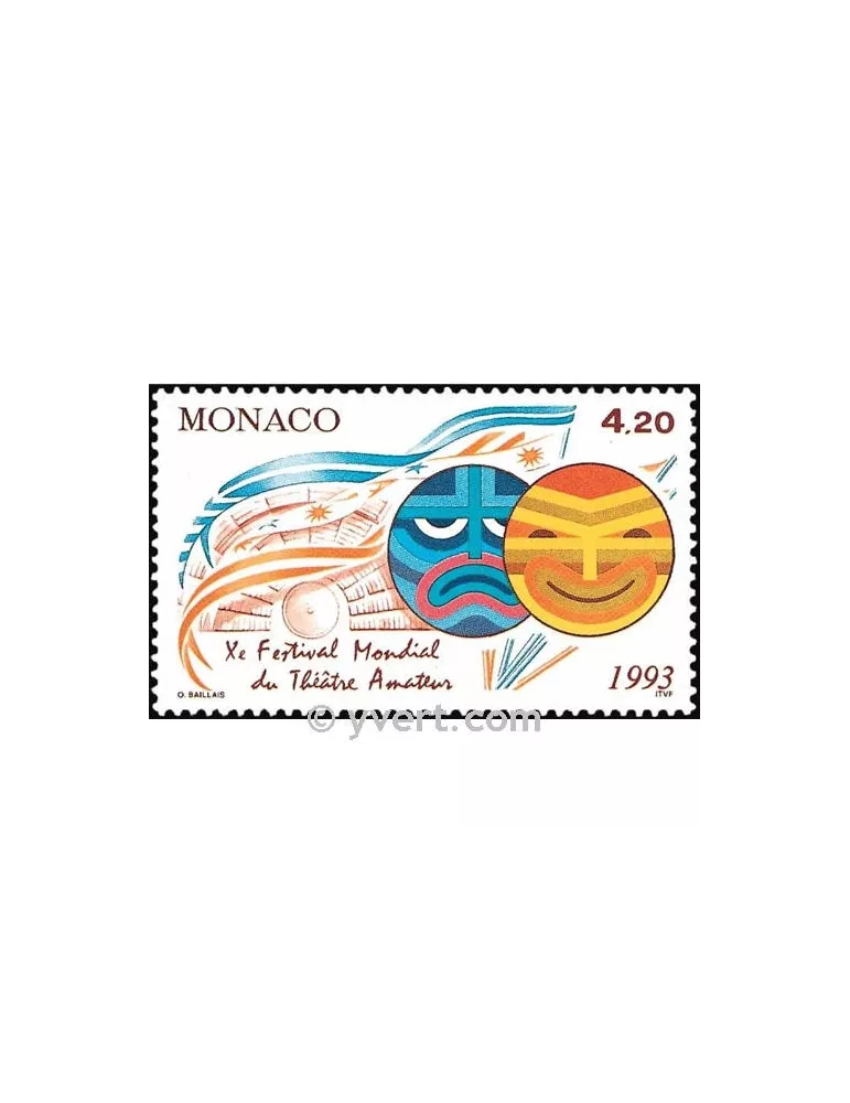 n° 1869 -  Timbre Monaco Poste