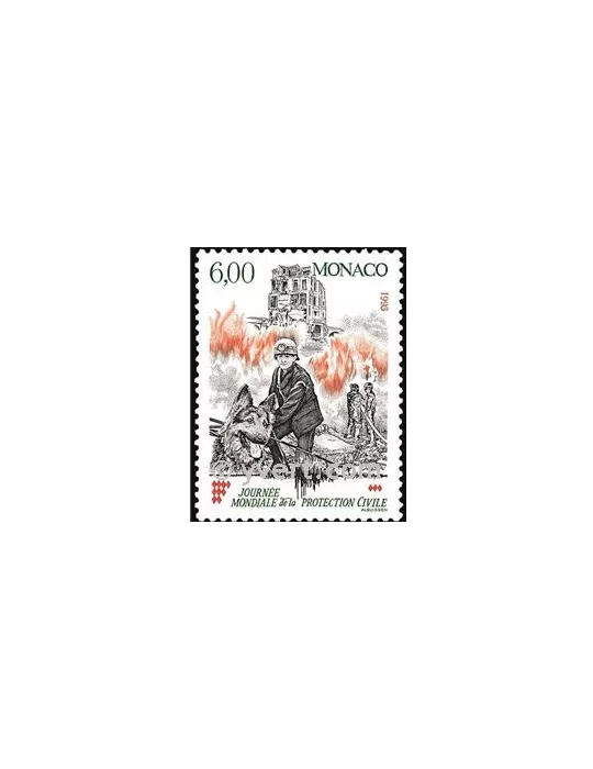 n° 1870 -  Timbre Monaco Poste