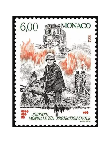 n° 1870 -  Timbre Monaco Poste 2