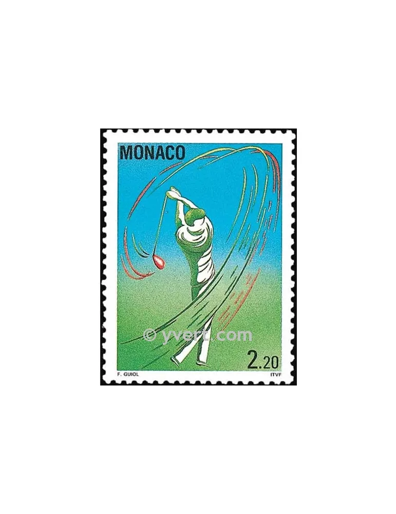 n° 1873 -  Timbre Monaco Poste