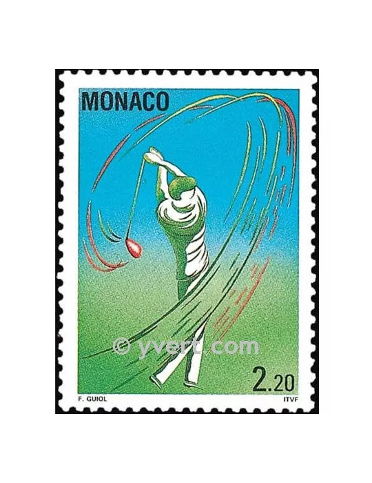 n° 1873 -  Timbre Monaco Poste
