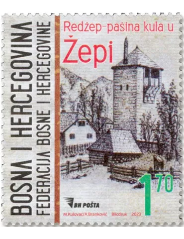 n° 885 - Timbre BOSNIE-HERZEGOVINE Poste