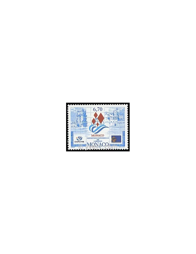 n° 2172 -  Timbre Monaco Poste