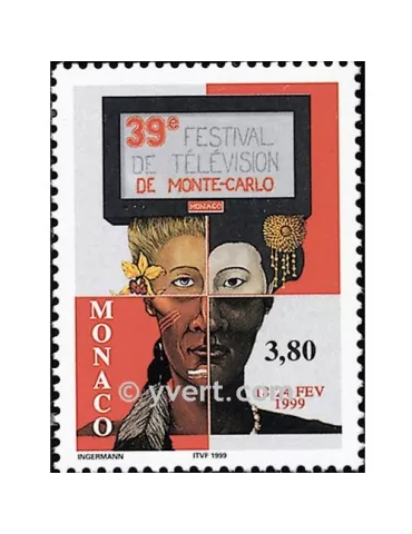 n° 2189 -  Timbre Monaco Poste 2