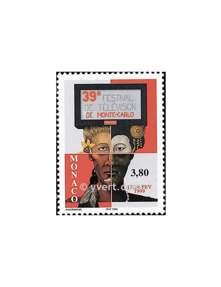 n° 2189 -  Timbre Monaco Poste