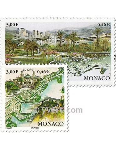 n° 2203/2204 -  Timbre Monaco Poste 2