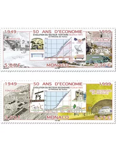 n° 2205/2206 -  Timbre Monaco Poste 2