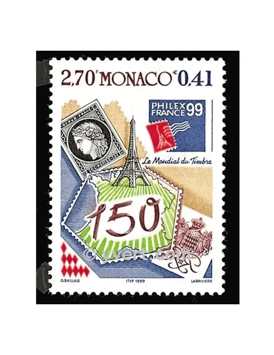 n° 2207 -  Timbre Monaco Poste