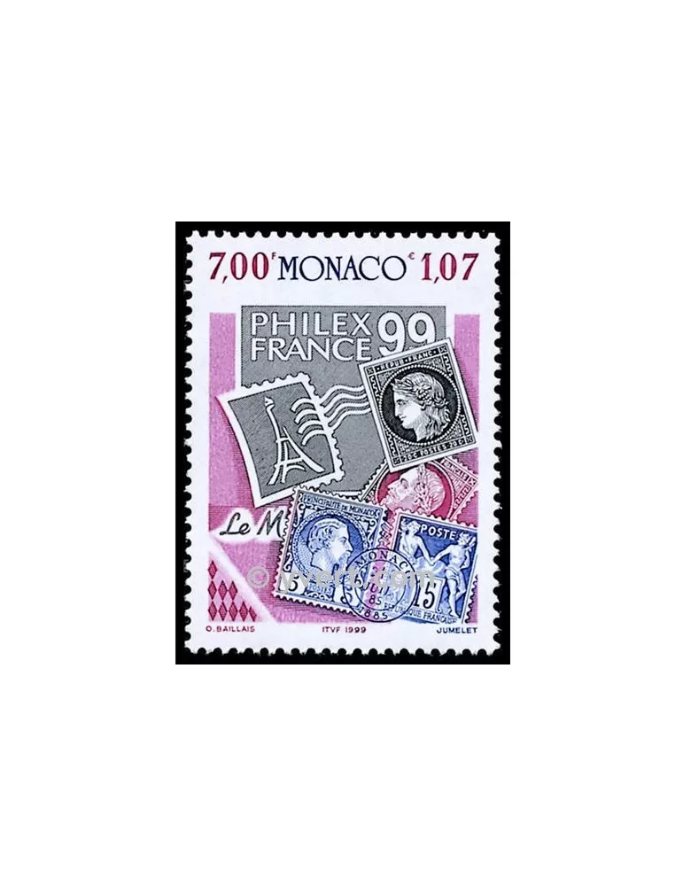 n° 2212 -  Timbre Monaco Poste